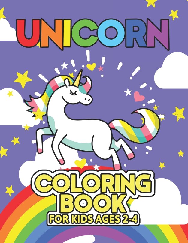 Couverture_Unicorn Coloring Book for Kids Ages 2-4