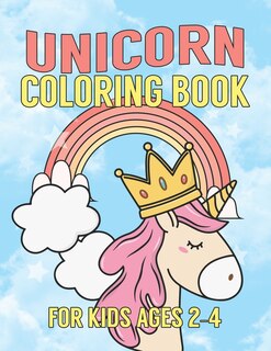 Couverture_Unicorn Coloring Book for Kids Ages 2-4