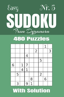 Easy Sudoku Nr.5: 480 puzzles with solution