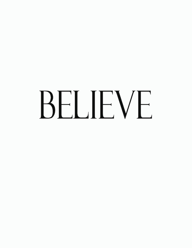Front cover_Believe