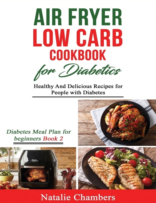 Front cover_Air Fryer Low Carb Cookbook for Diabetics
