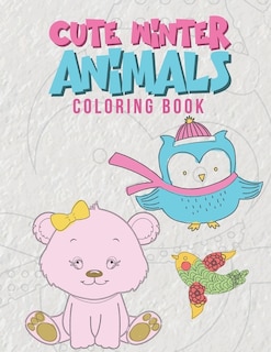 Couverture_Cute Winter Animals Coloring Book