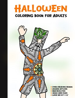 Couverture_Halloween Coloring Book for Adults