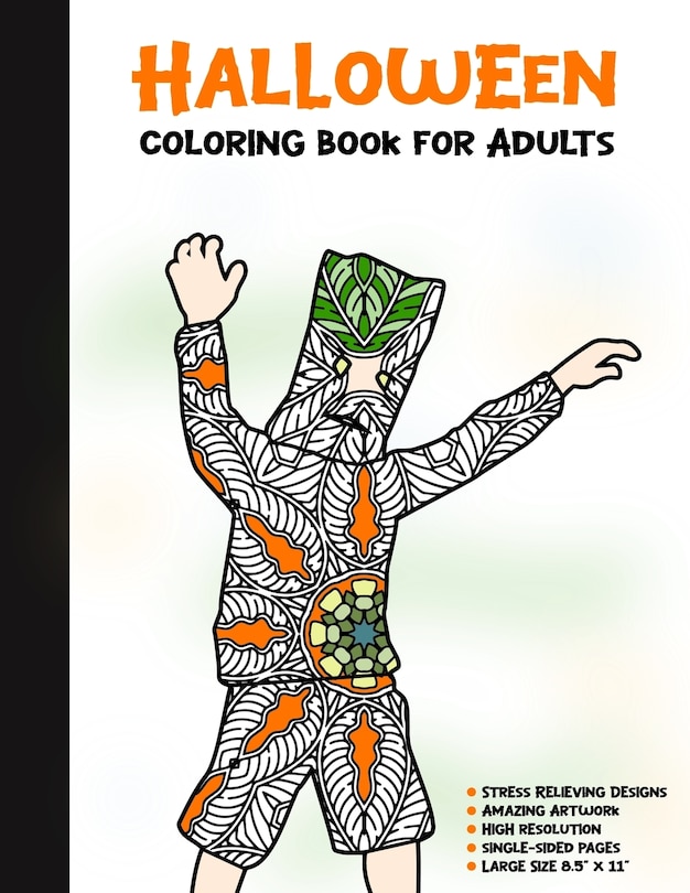 Couverture_Halloween Coloring Book for Adults
