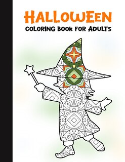 Front cover_Halloween Coloring Book for Adults