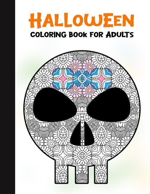 Couverture_Halloween Coloring Book for Adults