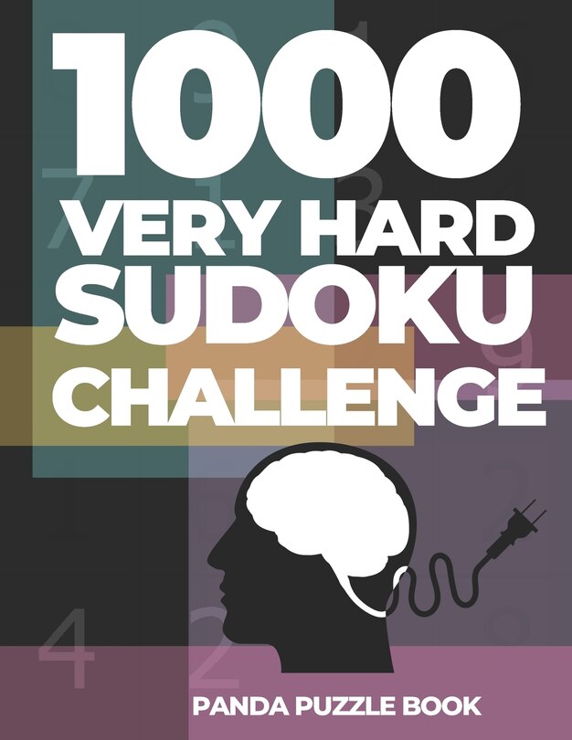 Front cover_1000 Very Hard Sudoku Challenge