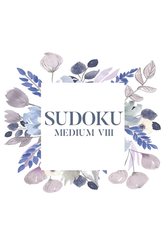 Front cover_Sudoku Medium VIII