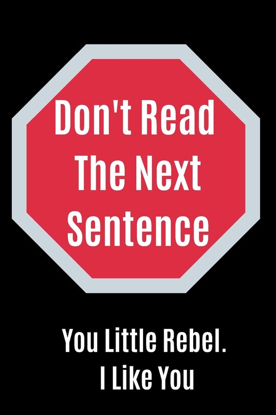 Front cover_Don't Read The Next Sentence