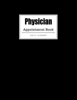Front cover_Physician Appointment Book