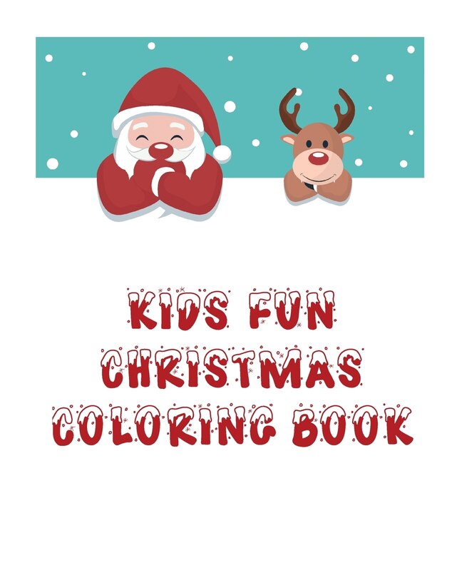Couverture_Kids Fun Christmas Coloring Book