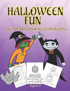 Front cover_Halloween Fun Activity Book Ages 5-7