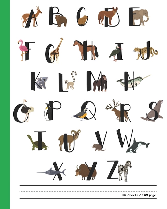 Couverture_Zoo Animal A to Z Words for Kids