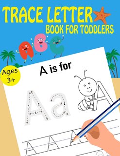 Couverture_Letter Trace Books For Toddlers