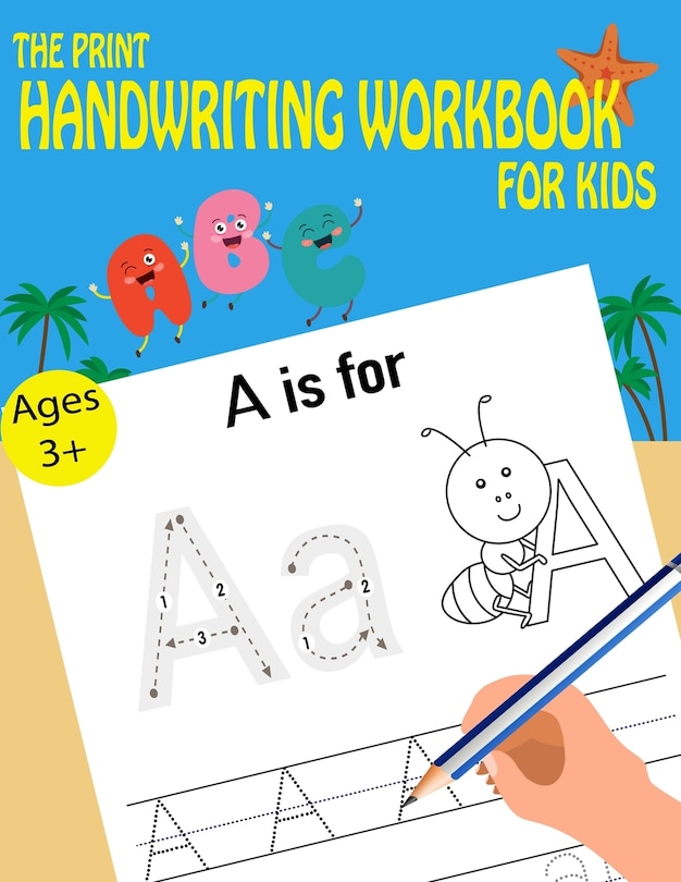Couverture_The Print Handwriting Workbook For Kids