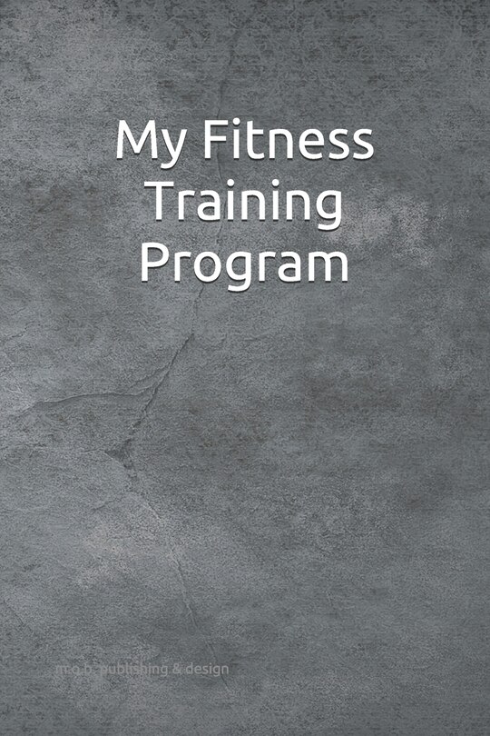 Front cover_My Fitness Training Program
