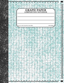 Graph Paper Composition Notebook: Math and Science Lover Graph Paper Cover Watercolor (Quad Ruled 4 squares per inch, 100 pages) Birthday Gifts For Math Lover Teacher, Student Notebook