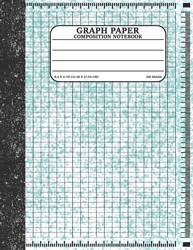 Graph Paper Composition Notebook: Math and Science Lover Graph Paper Cover Watercolor (Quad Ruled 4 squares per inch, 100 pages) Birthday Gifts For Math Lover Teacher, Student Notebook