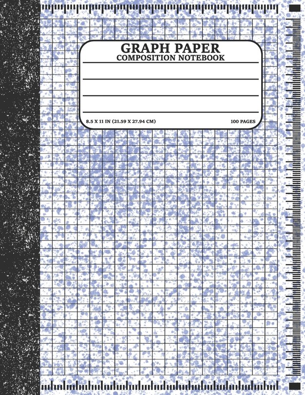 Front cover_Graph Paper Composition Notebook