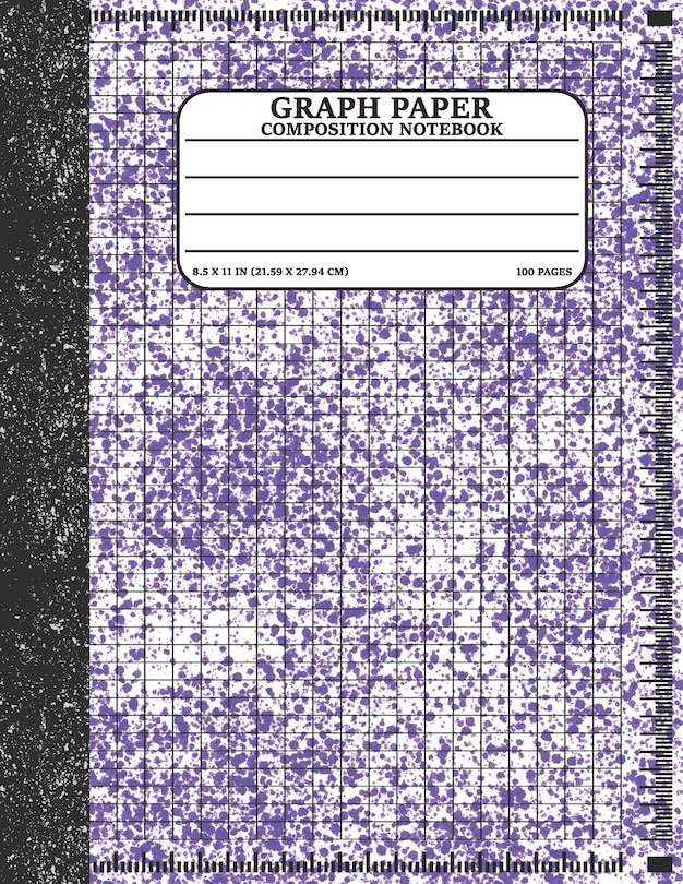 Graph Paper Composition Notebook: Math and Science Lover Graph Paper Cover Watercolor (Quad Ruled 4 squares per inch, 100 pages) Birthday Gifts For Math Lover Teacher, Student Notebook