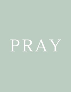 Pray: A Decorative Book - Perfect for Coffee Tables, Bookshelves, Interior Design & Home Staging