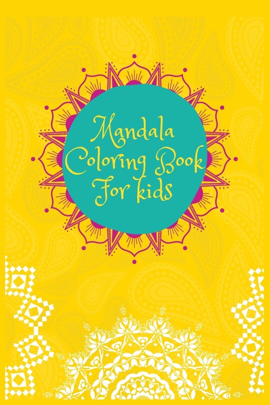 Front cover_Mandala Coloring Book For kids