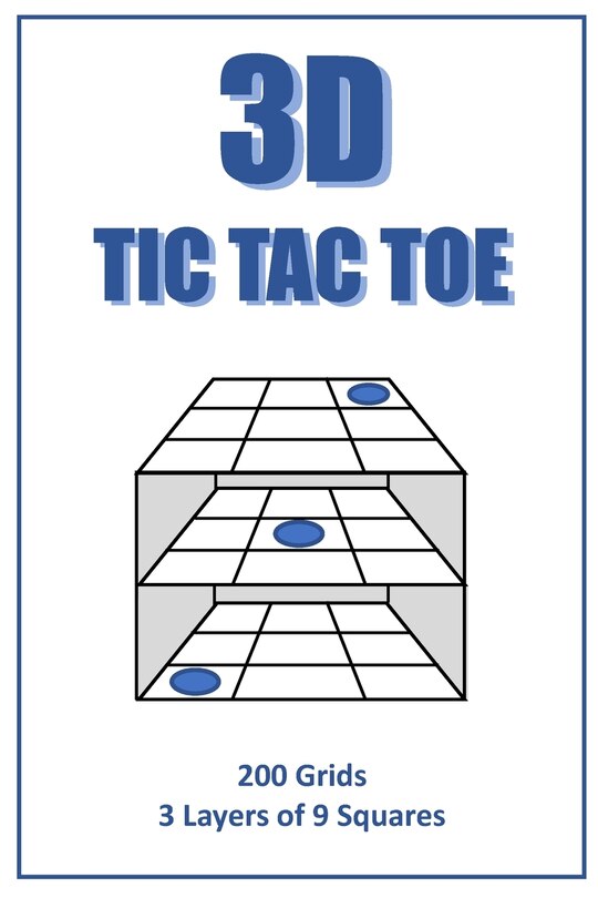 Front cover_3D Tic Tac Toe Puzzle Book