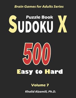 Couverture_Sudoku X Puzzle Book
