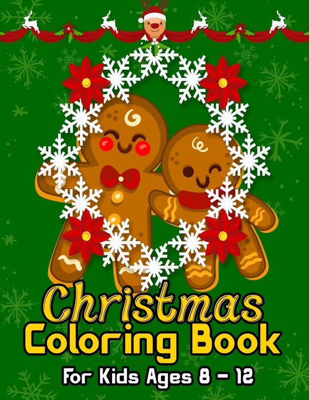 Couverture_Christmas Coloring Book for Kids Ages 8-12