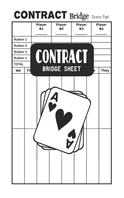 Contract Bridge Sheet: Contract Bridge Score Pads | Indigo
