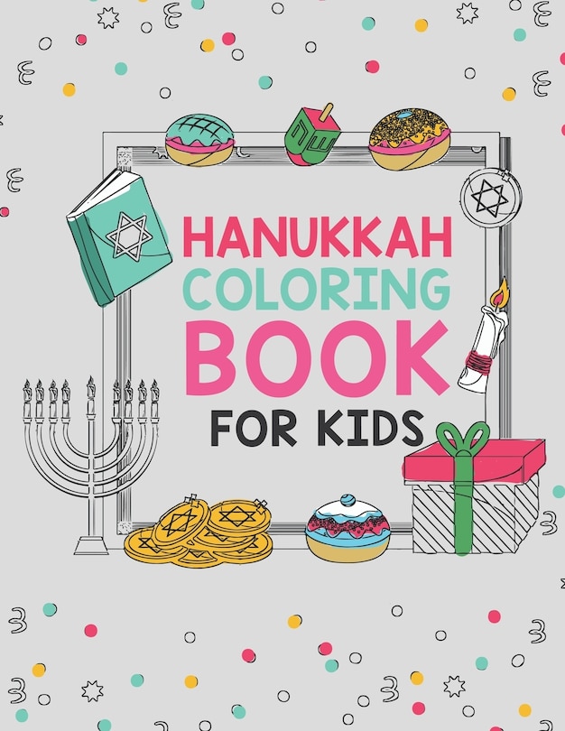 Couverture_Hanukkah Coloring Book For Kids