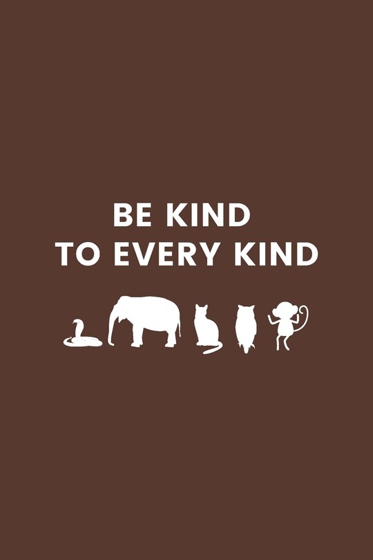 Couverture_Be Kind To Every Kind