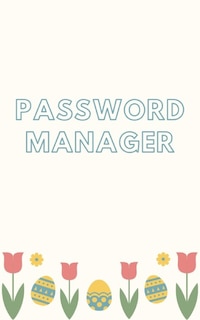 Front cover_Password manager