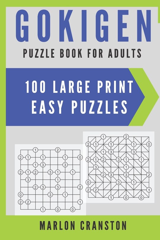 Front cover_Gokigen Puzzle Book For Adults