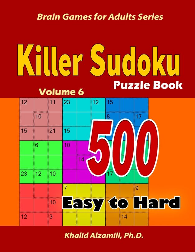 Front cover_Killer Sudoku Puzzle Book