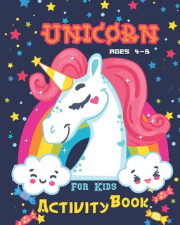 Couverture_Unicorn Activity Book For Kids Ages 4-8