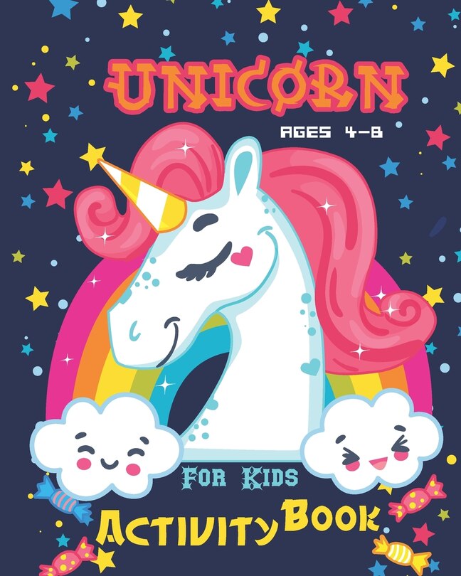 Couverture_Unicorn Activity Book For Kids Ages 4-8