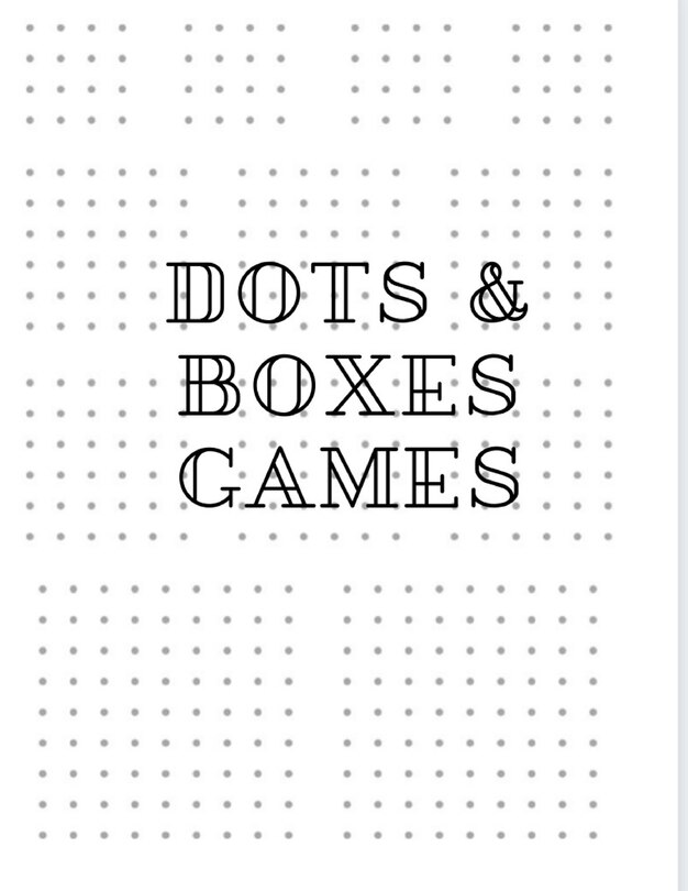 Front cover_Dots & Boxes games