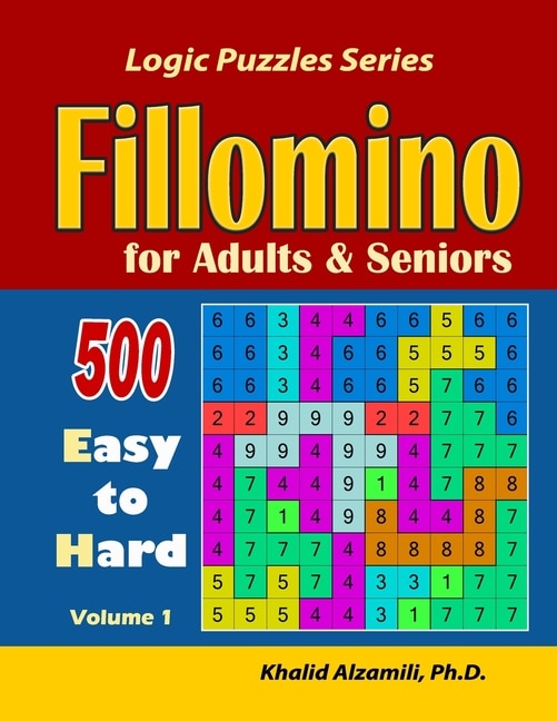 Front cover_Fillomino for Adults and Seniors