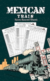 Mexican Train Score Record Sheets: Small size pads were great. Mexican Train Score Record Dominoes Scoring Game Record Level Keeper Book, size 5x8 inch