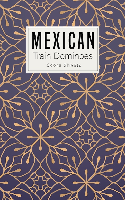 Front cover_Mexican Train Dominoes Score Sheet