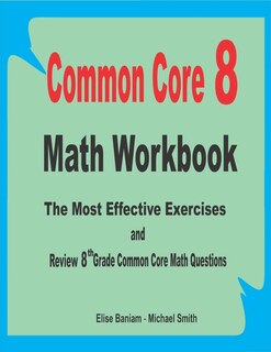 Front cover_Common Core 8 Math Workbook