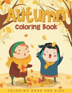 Front cover_Autumn Coloring Book For Kids