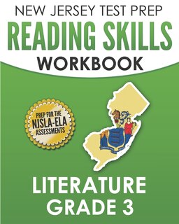Front cover_NEW JERSEY TEST PREP Reading Skills Workbook Literature Grade 3