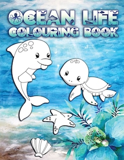 Front cover_Ocean Life Colouring Book