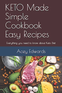 Couverture_KETO Made Simple Cookbook Easy Recipes