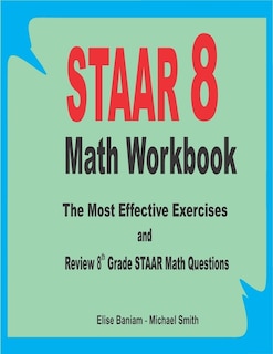 Front cover_STAAR 8 Math Workbook