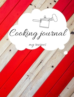 Couverture_Recipe Book to Write in, Cooking Jurnal Notes, 102 pages, 8.5x11