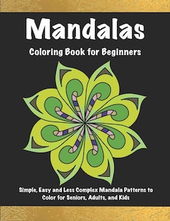Front cover_Mandalas Coloring Book for Beginners