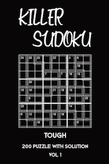 Couverture_Killer Sudoku Tough 200 Puzzle With Solution Vol 1